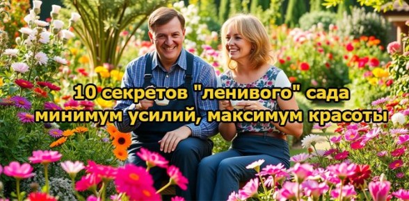 Как создать идеальный сад без лишних забот: секреты успешного ухода