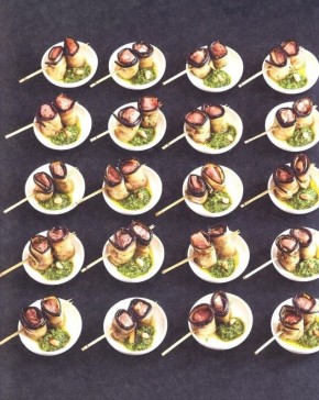 Непревзойденные канапе с ягненком и баклажанами для вашего стола