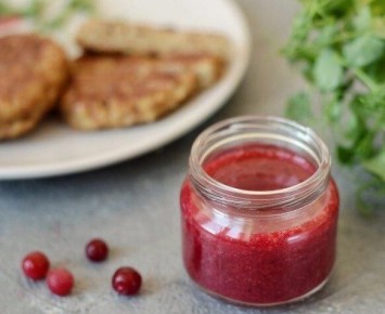 Идеальный бруснично-клюквенный соус для вашего мяса