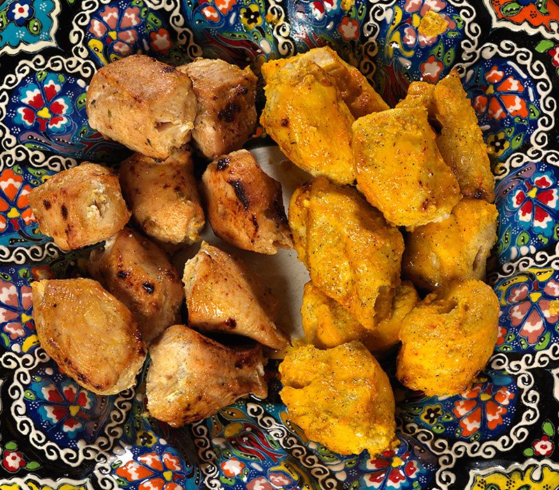 Кебабы с восточным колоритом