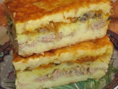 Нежная картофельная запеканка для семейного ужина