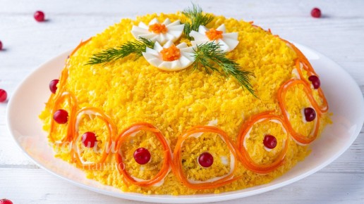 Салат Ромашки: Красивое и Вкусное Украшение Праздничного Стола