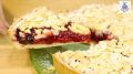 Вкусный тёртый пирог с ягодами: утилизация замороженных даров природы