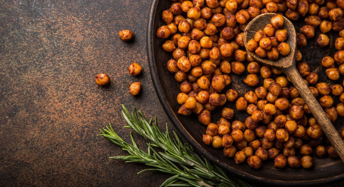 Как приготовить хрустящий жареный нут