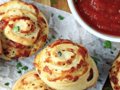 Вкусные рулетики для школы: Пицца без хлопот