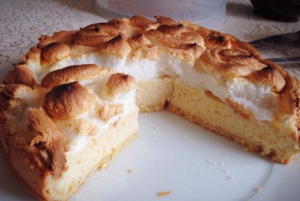 Нежный лимонный пирог с сгущенкой, который покорит сердца