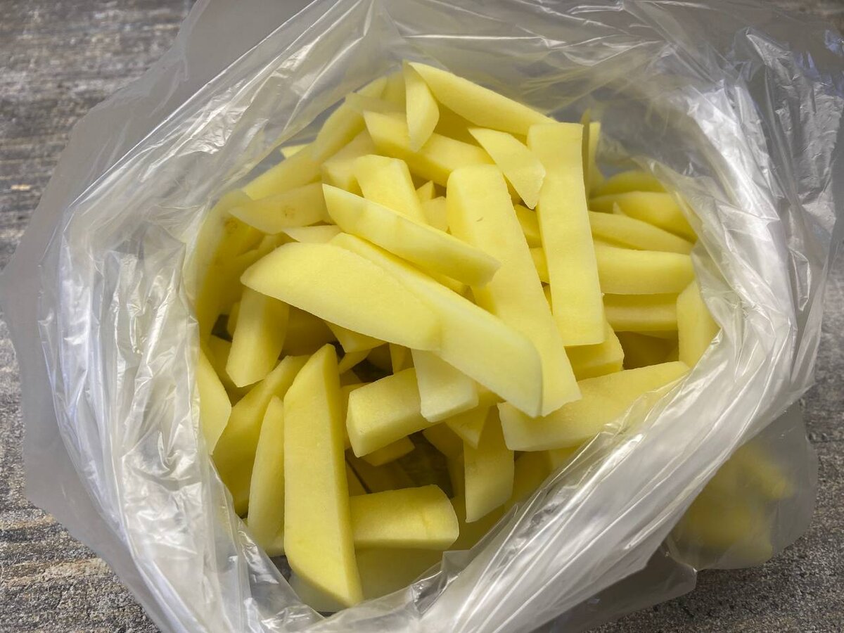 Хрустящая картошка фри за 5 минут с минимальным количеством масла