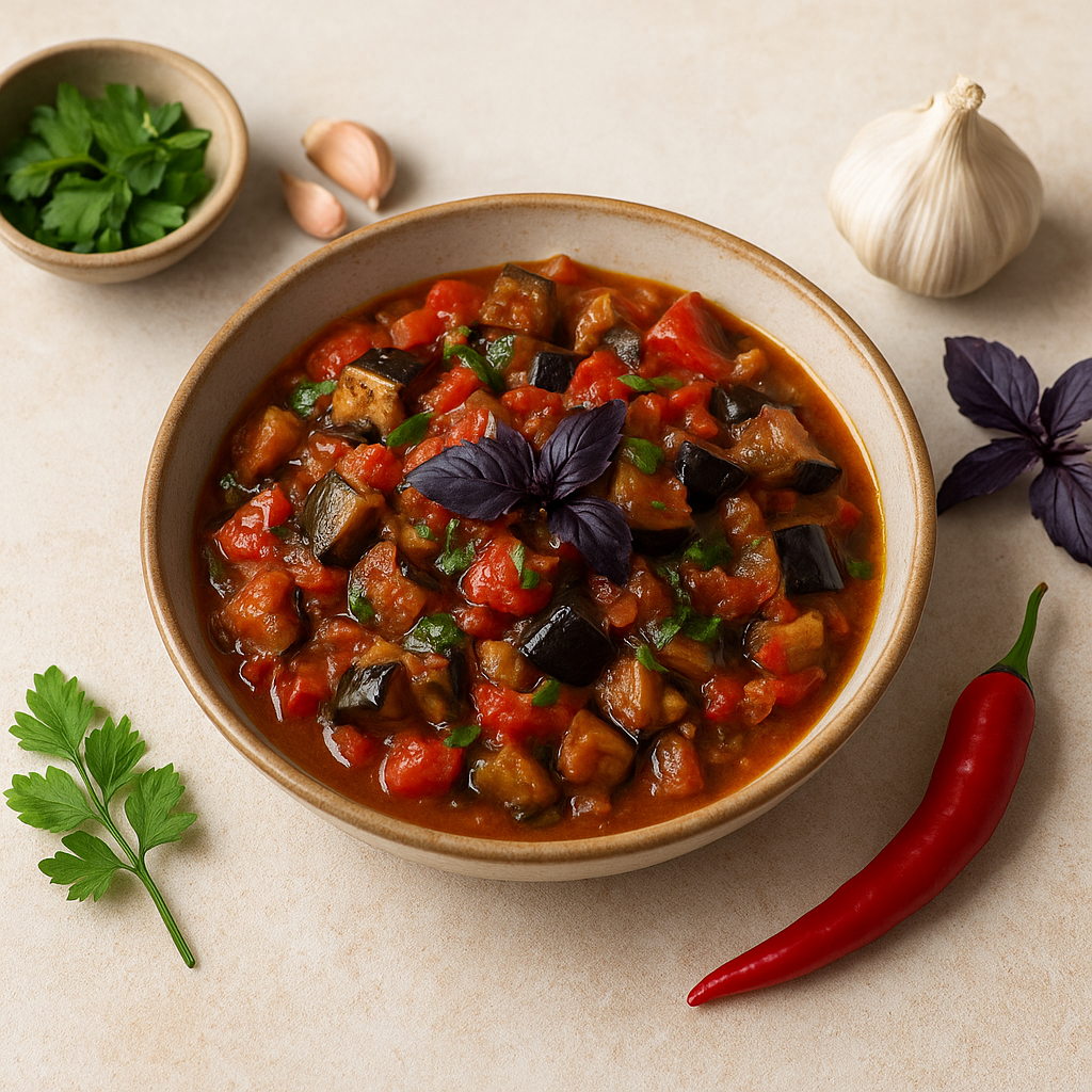 Аджапсандал: грузинское лето на вашей кухне