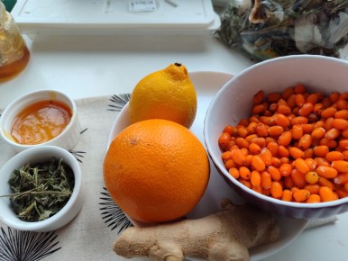 Как приготовить имбирно-облепиховый чай: уют и здоровье в каждой чашке