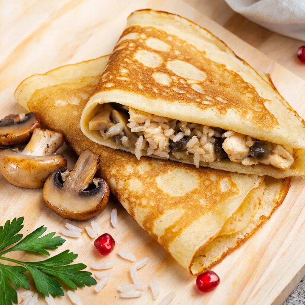 Необычная начинка для блинов: от курника до кулинарного шедевра