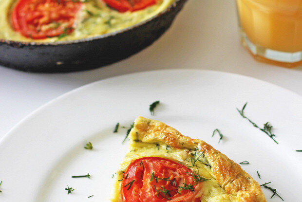 Как приготовить фриттату с маскарпоне и ветчиной: пошаговый рецепт