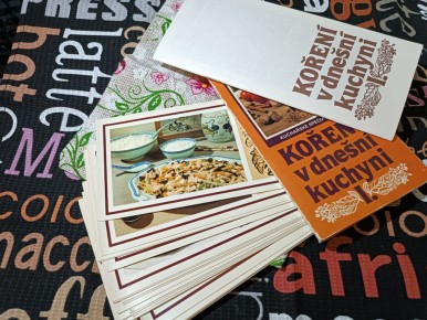 Уникальный набор открыток о специях: Путешествие во времени