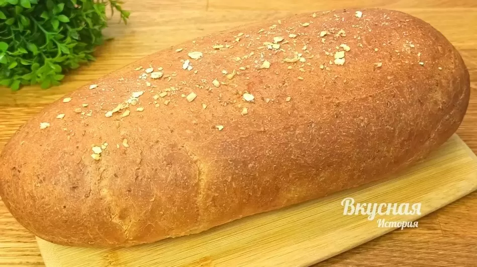 Невероятный домашний хлеб с овсяными хлопьями: пошаговый рецепт