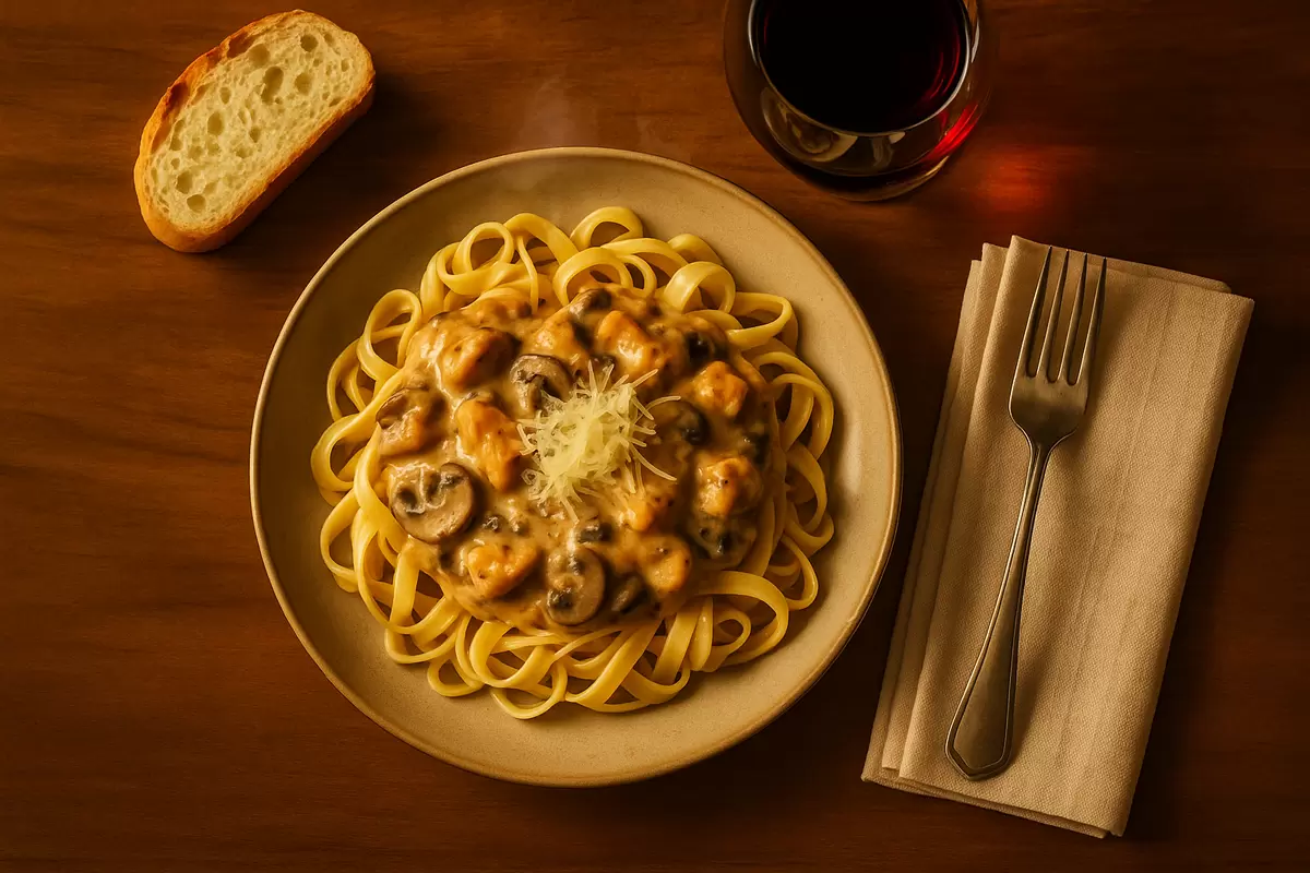 Курица в сливочном соусе с грибами: идеальное блюдо для уютного вечера