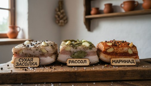 Способы засолки сала: тест на вкус и долговечность
