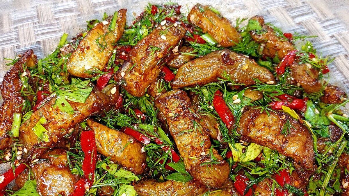 Вкусные моменты: удивительная закуска из баклажанов для всей семьи